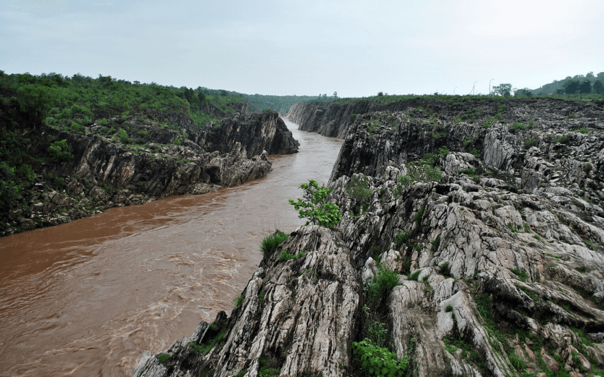 नर्मदा नदी; Narmada River; Dhuandhar falls